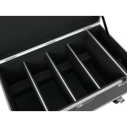 ROADINGER Flightcase 4x Multiflood IP 8x10W RGBW Wash